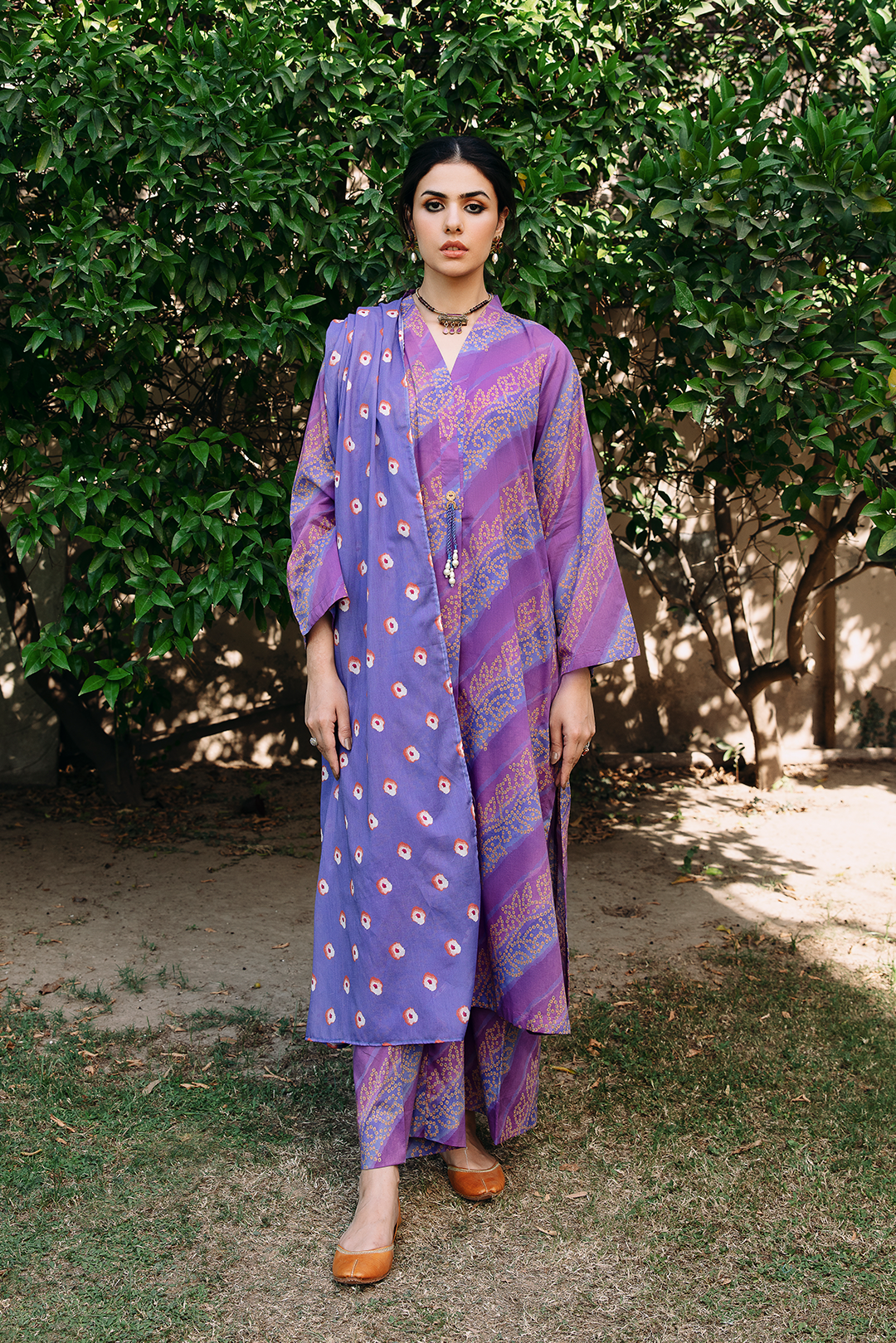 3 Piece - Digital Printed Lawn Suit P1127