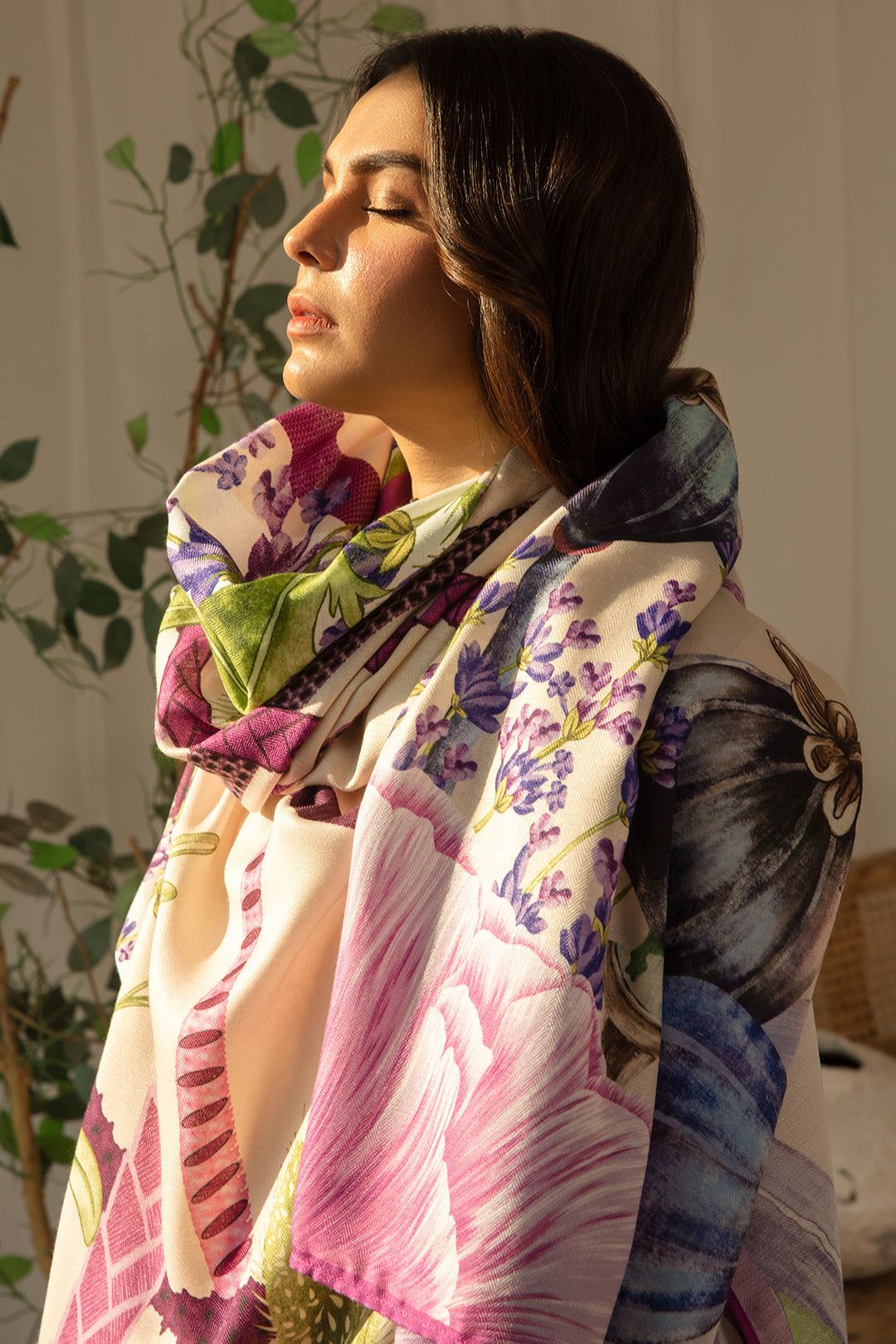 2 Piece - Schiffli Khaddar Suit PB942