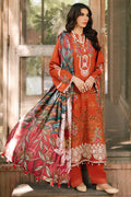 3 Piece -Schiffli Embroidered Khaddar Suit U0965 (SO)
