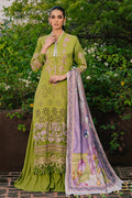 3 Piece -Schiffli Embroidered Karandi Suit U0967