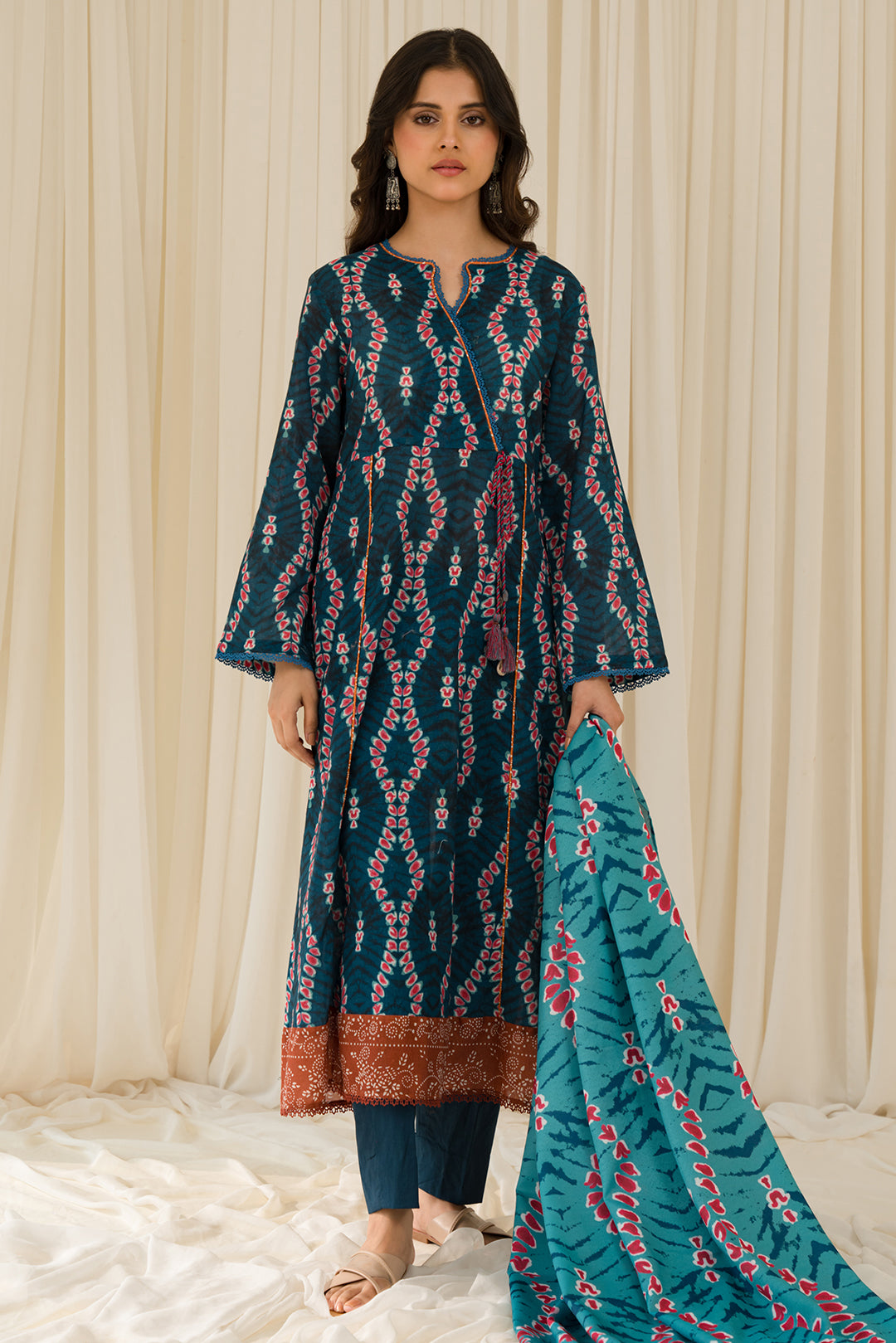 2 Piece - Digital Printed Khaddar Suit U0974 (SO)