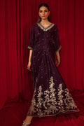 1 Piece - Embroidered Velvet Shirt V1006